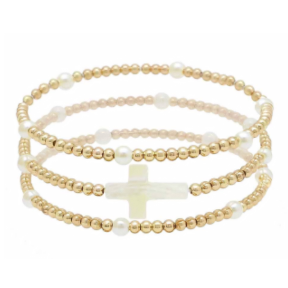 Grace Within Stack Bracelets