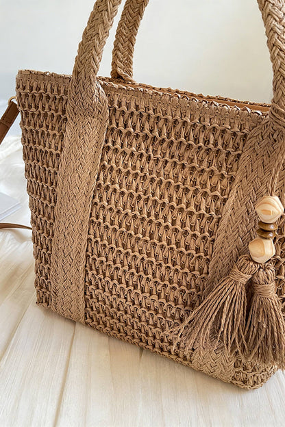 Rattan Vacation Tote  **COMING SOON!**