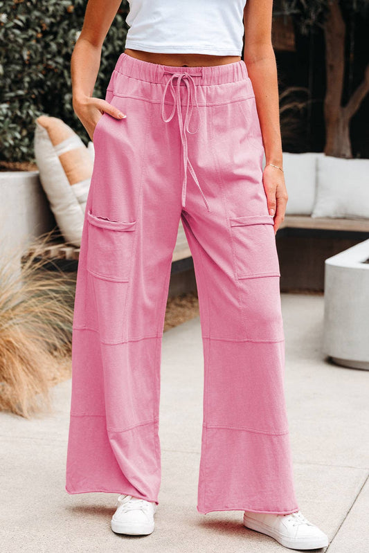 Wide Leg Cargo Pants