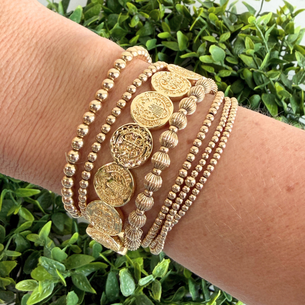 Shield of Faith Cuff Gold