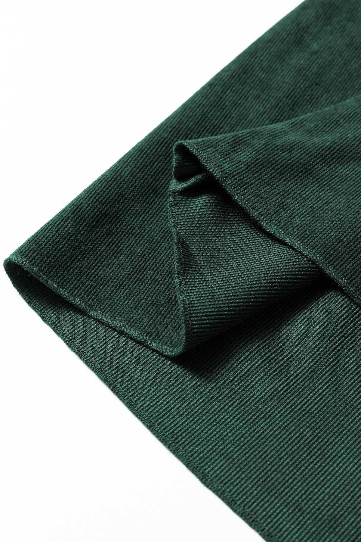 Green Lantern Sleeve Tiered Mini Dress