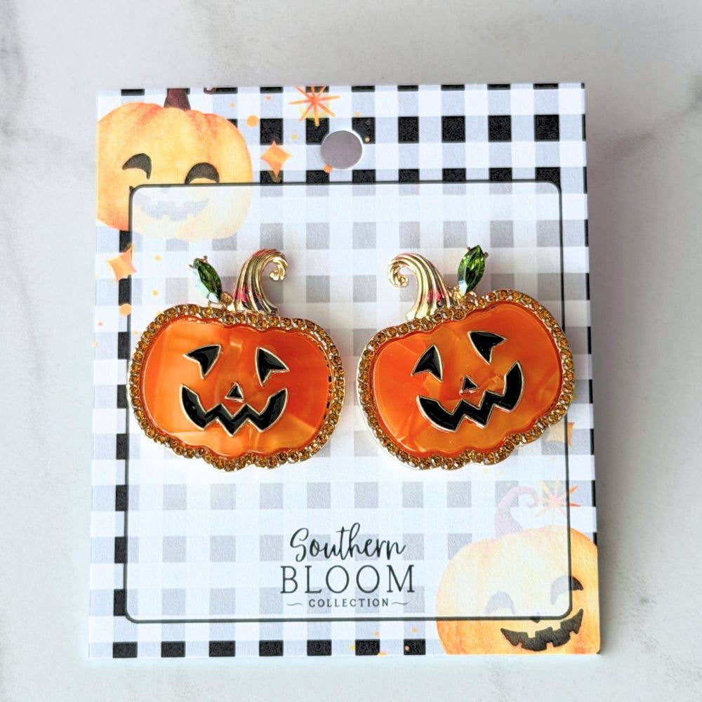 Hello Pumpkin Earrings